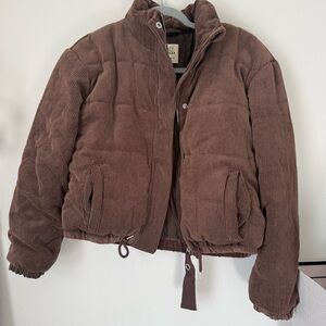 Ashley By 26 International Brown Corduroy Jacket